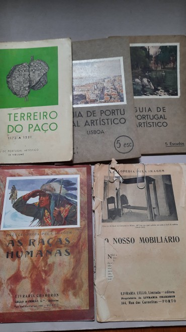 Três Guias Artísticos e Duas Enciclopédias Pela Imagem