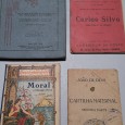 Quatro (4) Livros Escolares Antigos