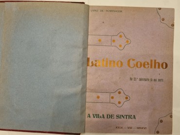 LIVRO DE HOMENAGEM LATINO COELHO