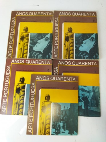 Arte portuguesa Anos 40 - Vol. 1, 2, 4,5 e 6