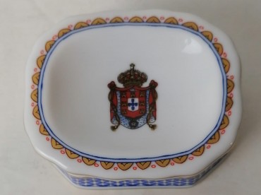 Saleiro de mesa com Brasão de Armas 