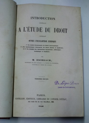 INTRODUCTION GENERALE A L'ÉTUDE DU DROIT