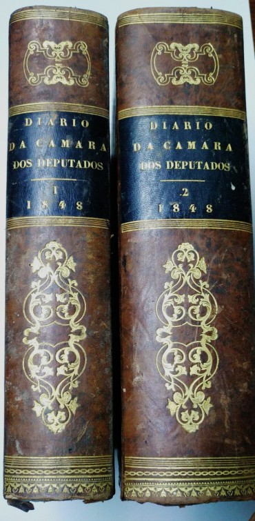 DIARIO DA CAMARA DOS DEPUTADOS 1848 - 2 TOMOS