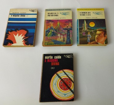 Quatro livros vintage