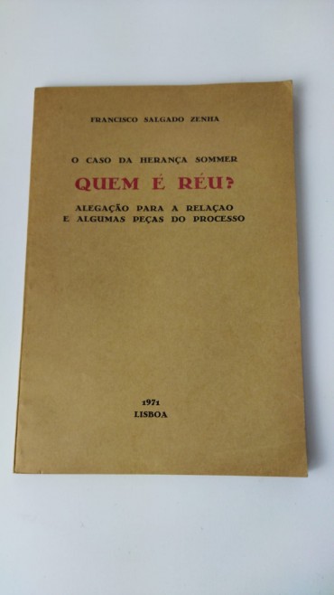 O Caso da Herança Sommer «Quem é réu?»