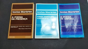 TEXTOS LITERÁRIOS - 3 PUBLICAÇÕES