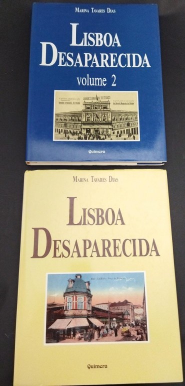 LISBOA DESAPARECIDA - 2 VOLUMES