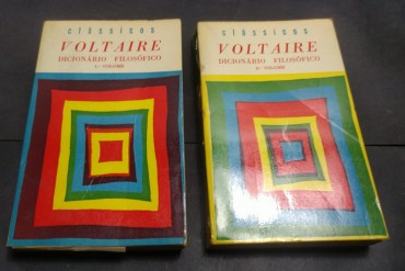 VOLTAIRE DICIONÁRIO FILOSÓFICO - 2 VOLS