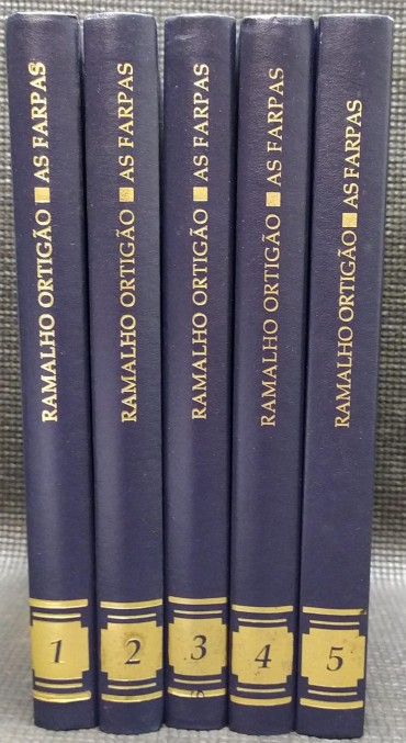 AS FARPAS COMPLETAS RAMALHO ORTIGÃO - 6 VOLUMES