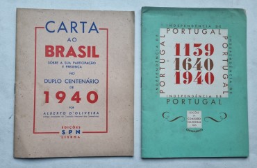 PUBLICAÇÕES FESTAS DOS CENTENÁRIOS 1940