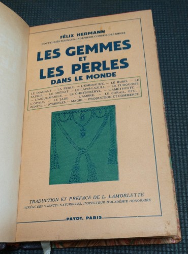 LES GEMMES ET LES PERLES DANS LE MONDE