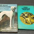 Dois livros sobre galgos 