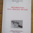 METODOLOGIA DAS CIÊNCIAS SOCIAIS