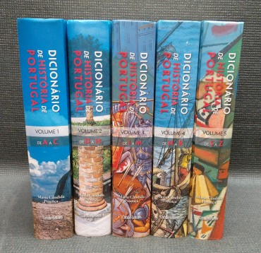 DICIONÁRIO DE HISTORIA DE PORTUGAL - 5 VOLUMES