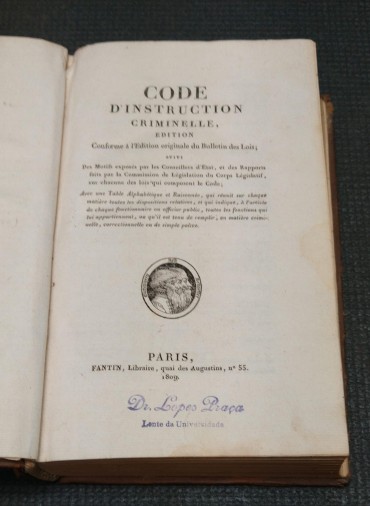 CODE D'INSTRUCTION CRIMINELLE