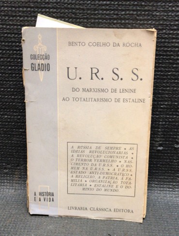 U.R.S.S. do marxismo de Lenine ao totalitarismo de Estaline 