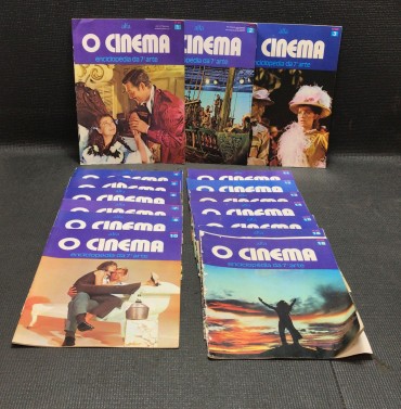 Lote de revistas Alfa Cinema enciclopédia da 7ª arte 