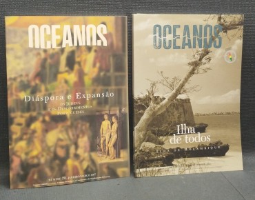 Duas revistas OCEANOS n. 25 e 29