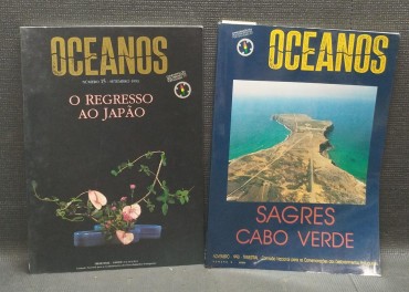 Duas revistas OCEANOS n. 5 e 15 