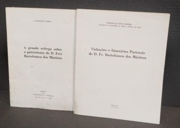 Duas separatas sobre D. Frei Bartolomeu dos Mártires  