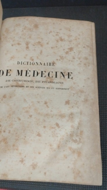 Diccionnaire de Medicine 