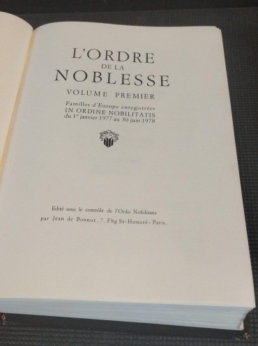 L'Ordre de la noblesse 