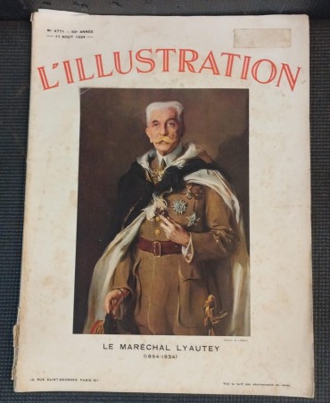 L'Illustration - Le Maréchak Lyautey (1854-1934) - 1934