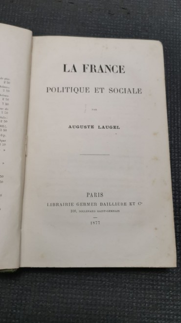 «La France politique et sociale»