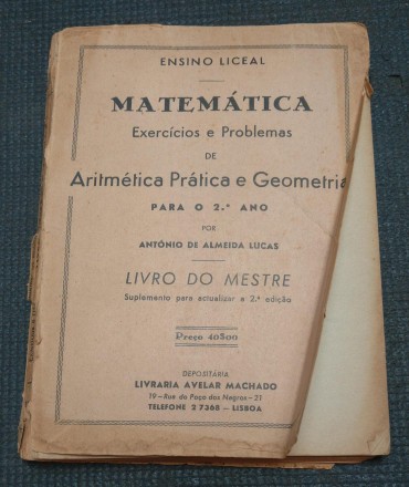 MATEMÁTICA EXERCICIOS E PROBLEMMAS DE ARITMÉTICA E GEOMETRIA PARA O 2º ANO