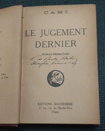 LE JUGEMENT DERNIER