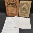 Três livros de culinária e manuscritos 