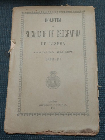 BOLETIM DA SOCIEDADE DE GEOCRAPHIA DE LISBOA