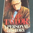 A.J.P TAYLOR A PERSONAL HISTORY