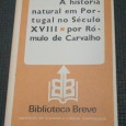 A HISTÓRIA NATURAL EM PORTUGAL NO SÉCULO XVIII