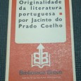 ORIGINALIDADE DA LITERATURA PORTUGUESA