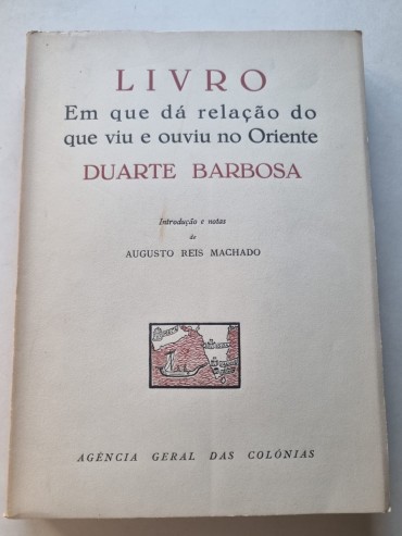 LIVRO EM QUE DÁ RELAÇÃO DO QUE VIU E OUVIU NO ORIENTE