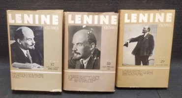 Três livros sobre Lenine