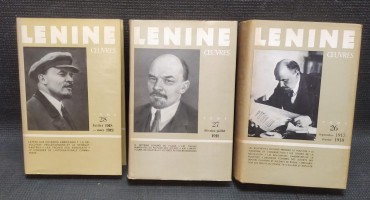 Três livros sobre Lenine