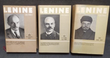 Três livros sobre Lenine