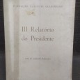 «III Relatório do Presidente»