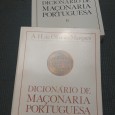 DICIONÁRIO DE MAÇONARIA PORTUGUESA - 2 VOLUMES