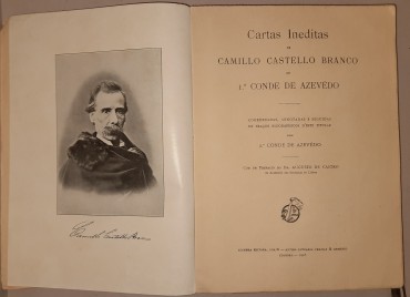 Cartas Inéditas de Camilo Castelo Branco ao 1º Conde de Azevedo