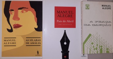 Três Livros do Escritor Manuel Alegre