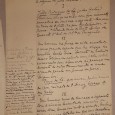 Manuscrito com 4 páginas ( Marquês de Abrantes)	