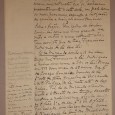 Manuscrito com 4 páginas ( Marquês de Abrantes)	