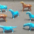 Lote de cavalos miniatura 