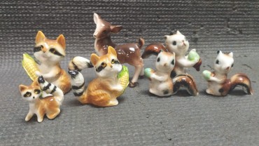 Sete miniaturas 