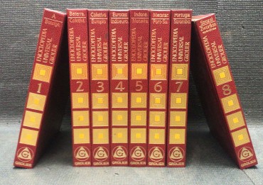 «Enciclopédia Universal Grolier 8 Volumes» 