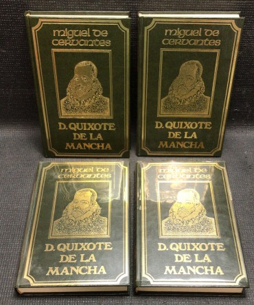 «D. Quixote de La Mancha 4 Volumes» 