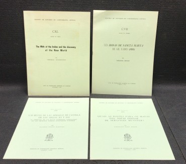 «4 Separatas de Centro de Estudos de Cartografia Antiga» 